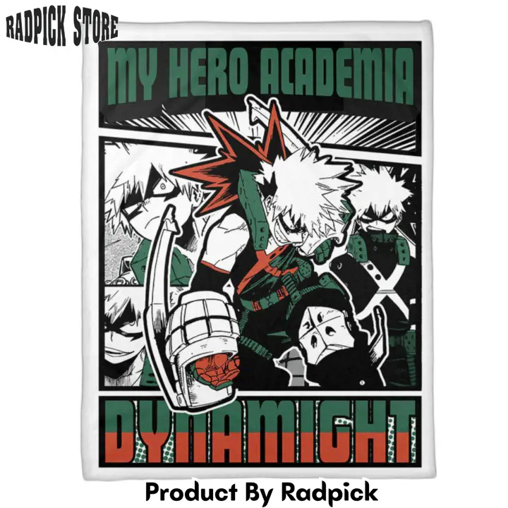 Dynamight katsuki bakugo blanket custom anime  rp0152579